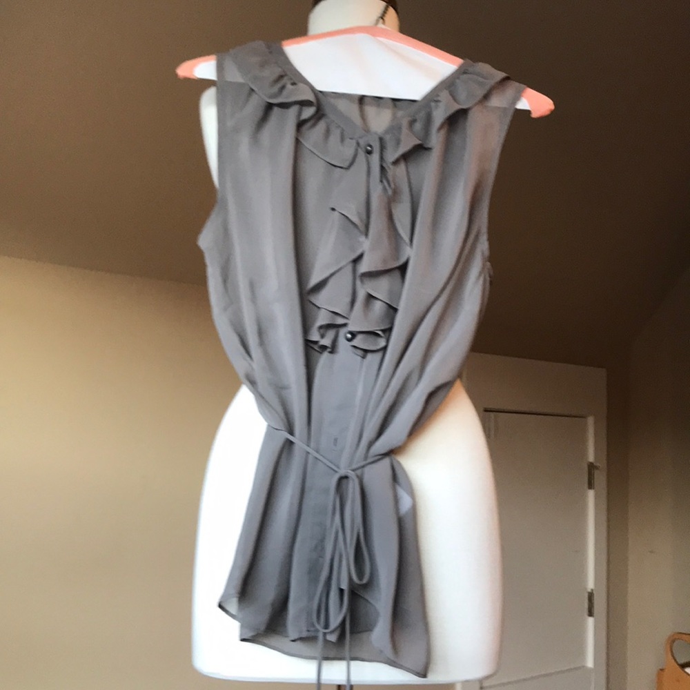 Banana Republic sleeveless blouse